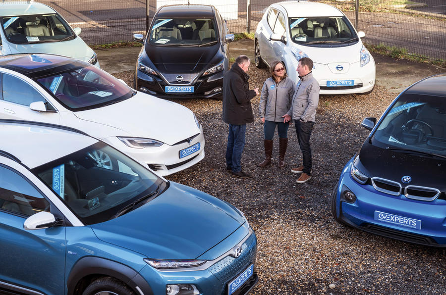 British motorists charge towards EVs